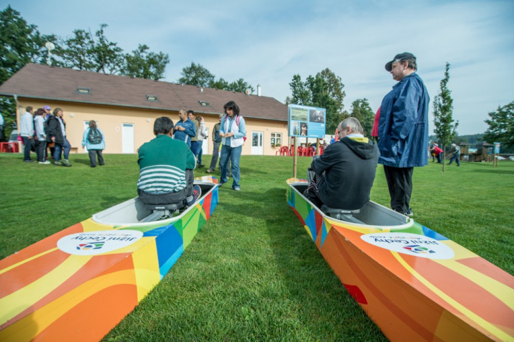 Sportovně-relaxační areál hostil paralympioniky