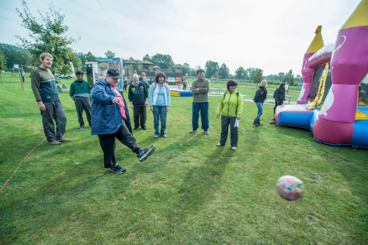 Sportovně-relaxační areál hostil paralympioniky