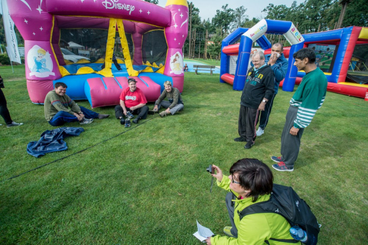 Sportovně-relaxační areál hostil paralympioniky