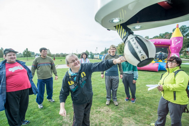 Sportovně-relaxační areál hostil paralympioniky