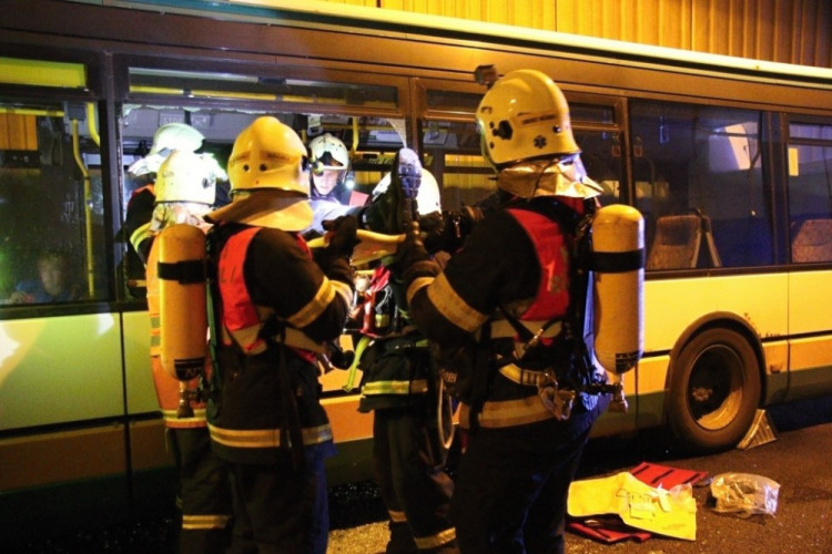 Cvičení v libereckém tunelu