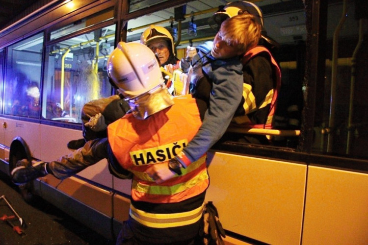 Cvičení v libereckém tunelu