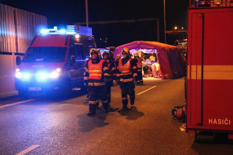 Cvičení v libereckém tunelu