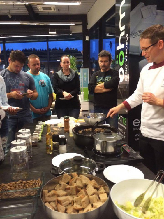 Ochutnávka hmyzích specialit