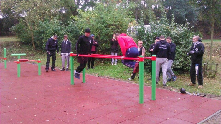 Otevření workout hřiště na Skalce