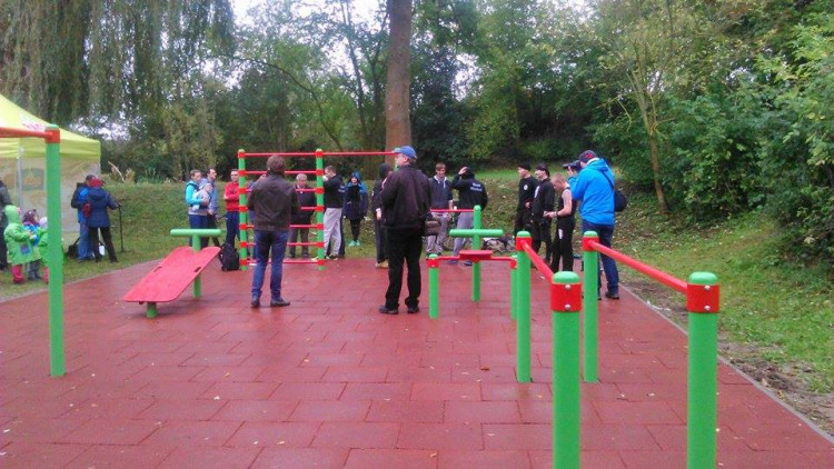 Otevření workout hřiště na Skalce