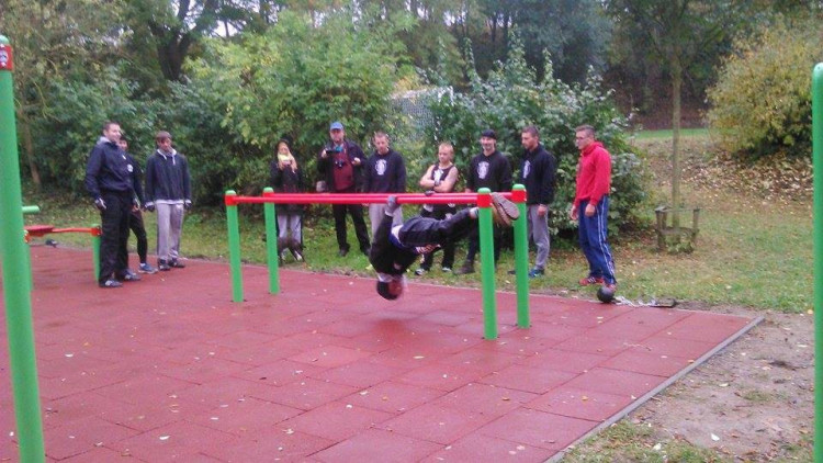 Otevření workout hřiště na Skalce