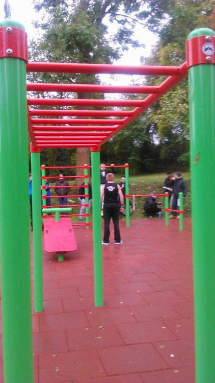 Otevření workout hřiště na Skalce