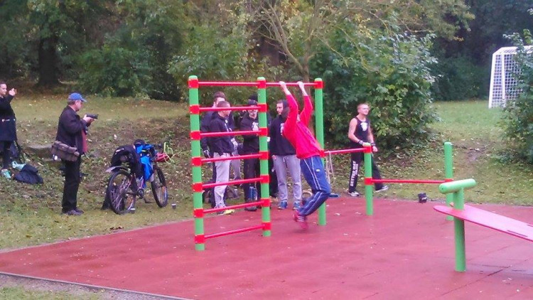 Otevření workout hřiště na Skalce
