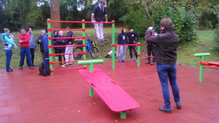 Otevření workout hřiště na Skalce