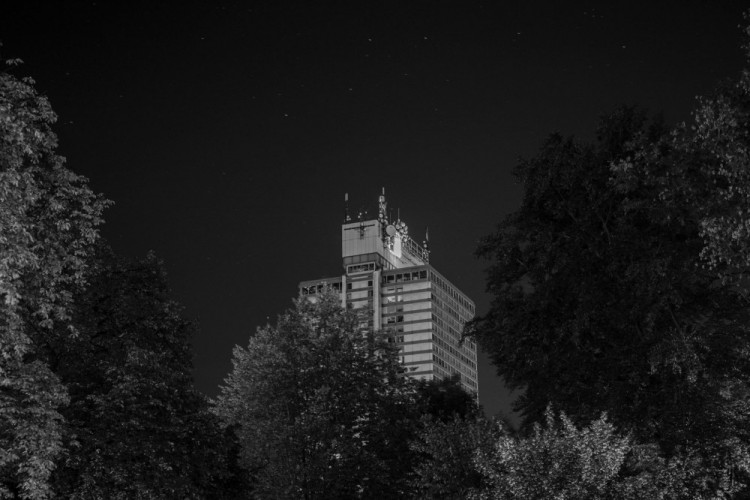 Noční Liberec pohledem Martina Škrabálka