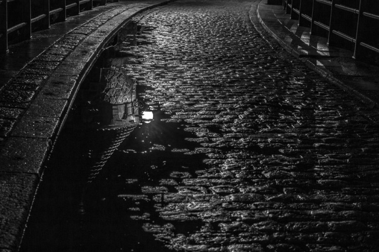 Noční Liberec pohledem Martina Škrabálka