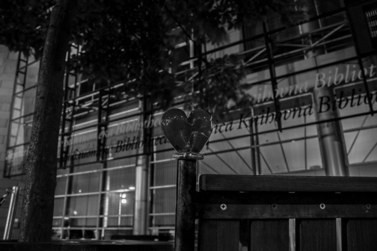 Noční Liberec pohledem Martina Škrabálka