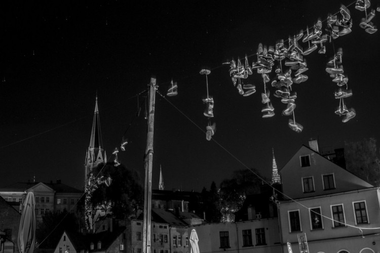 Noční Liberec pohledem Martina Škrabálka