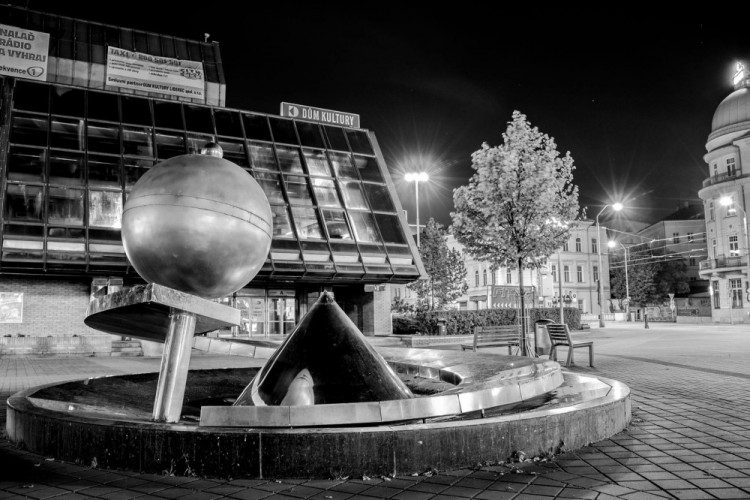 Noční Liberec pohledem Martina Škrabálka