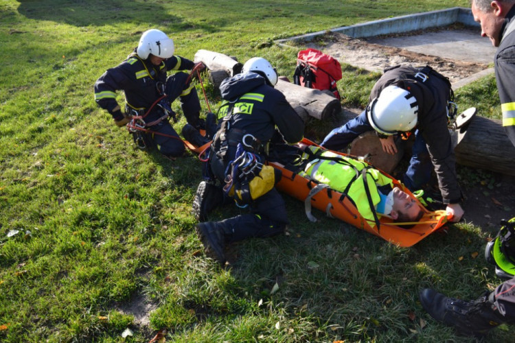 Cvičení vrtulníků na Liberecku