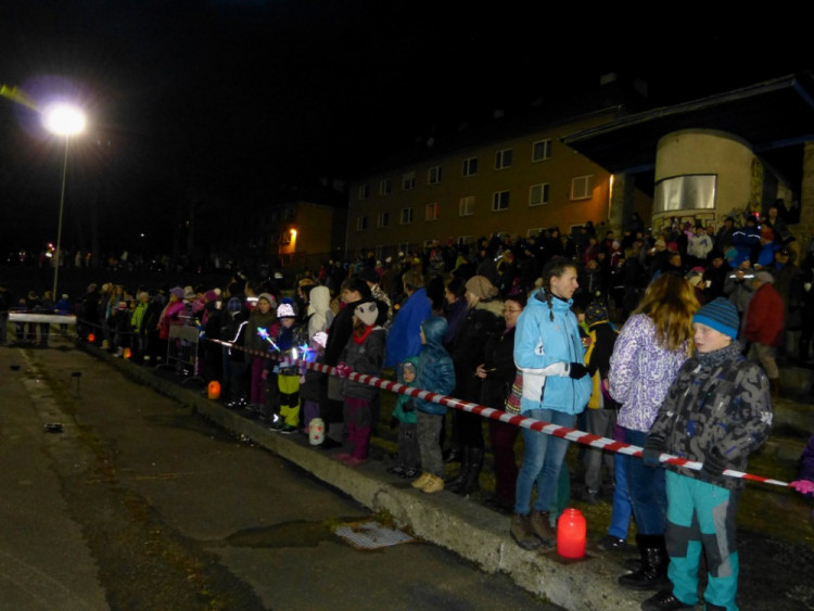 Svatomartinský průvod v Třešti