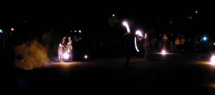 Svatomartinský průvod v Třešti