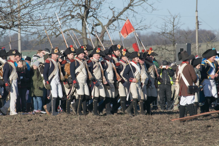 Ukázka z bitvy u Slavkova optikou Petra Olši