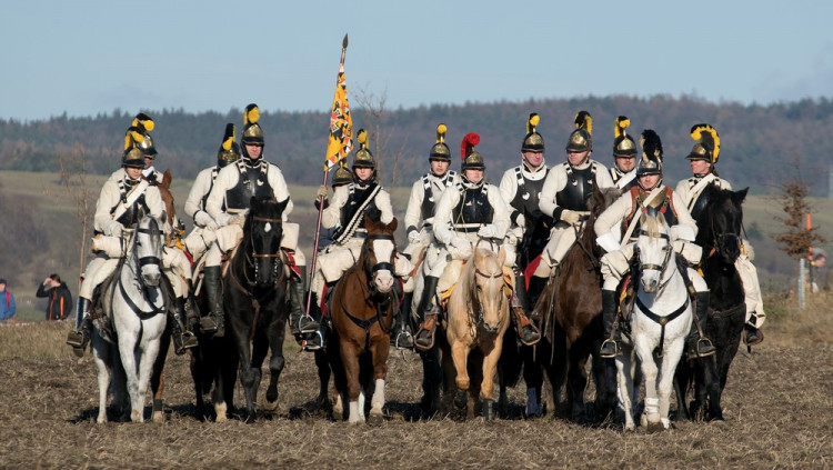 Ukázka z bitvy u Slavkova optikou Petra Olši