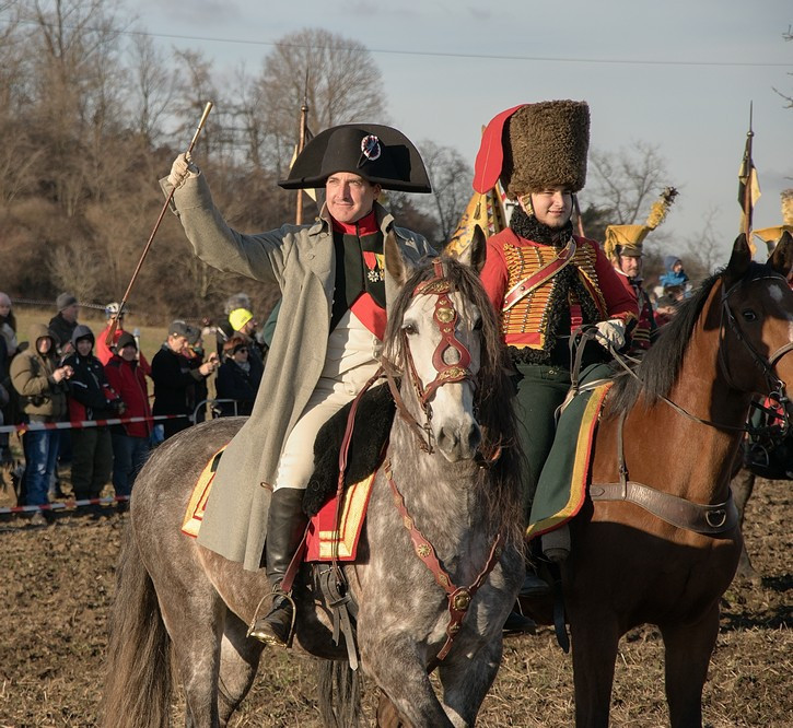 Ukázka z bitvy u Slavkova optikou Petra Olši