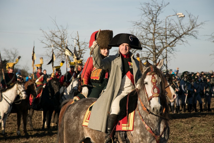Ukázka z bitvy u Slavkova optikou Petra Olši