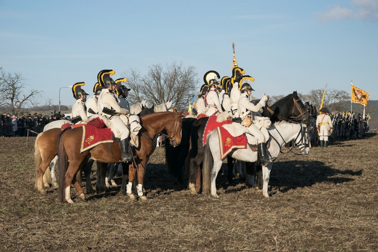Ukázka z bitvy u Slavkova optikou Petra Olši