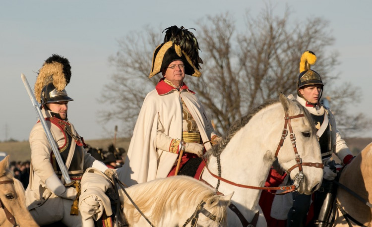 Ukázka z bitvy u Slavkova optikou Petra Olši