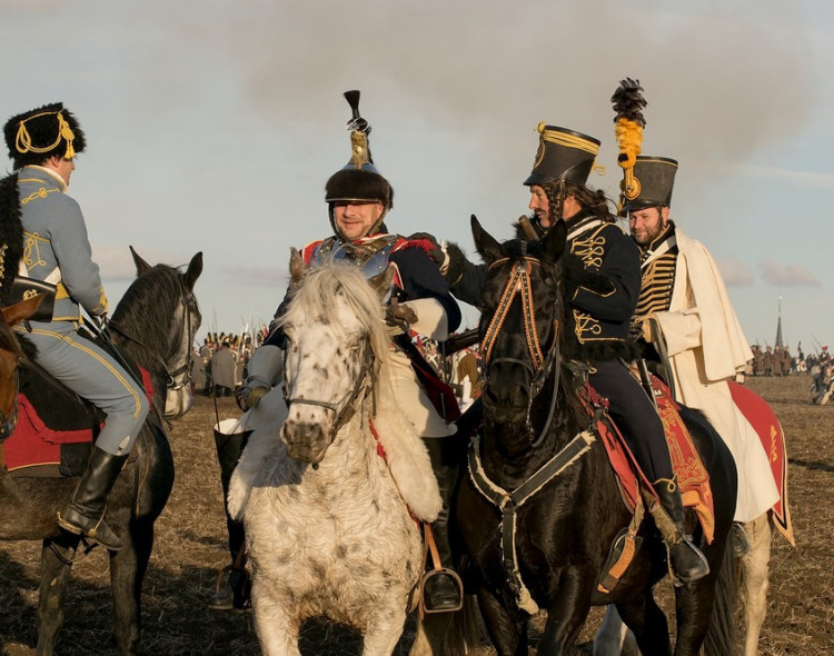 Ukázka z bitvy u Slavkova optikou Petra Olši
