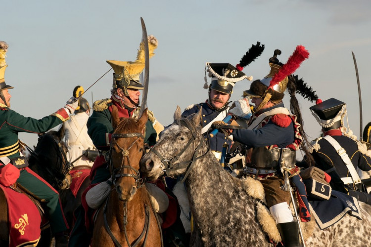 Ukázka z bitvy u Slavkova optikou Petra Olši