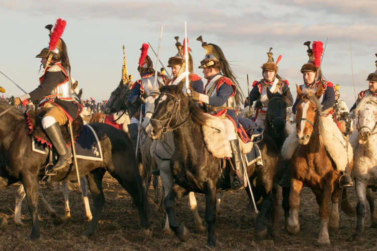 Ukázka z bitvy u Slavkova optikou Petra Olši
