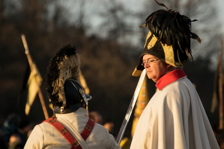 Ukázka z bitvy u Slavkova optikou Petra Olši