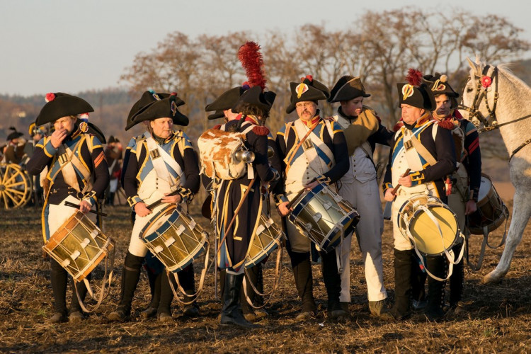 Ukázka z bitvy u Slavkova optikou Petra Olši