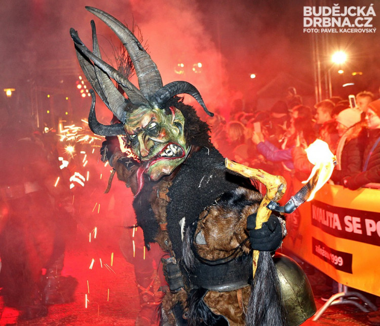 Krampus Show Kaplice 2016