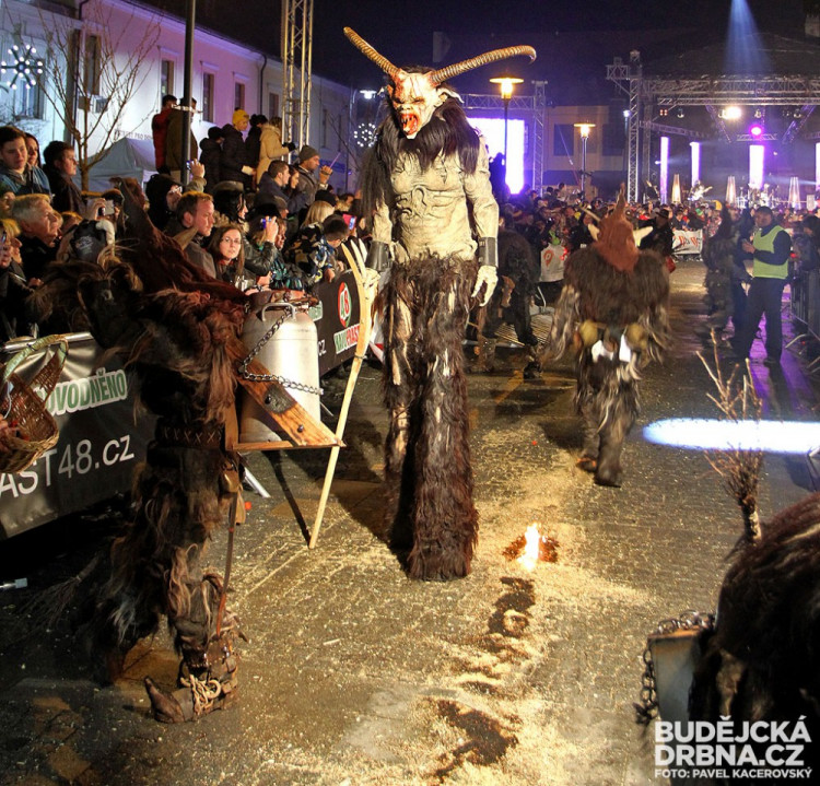 Krampus Show Kaplice 2016