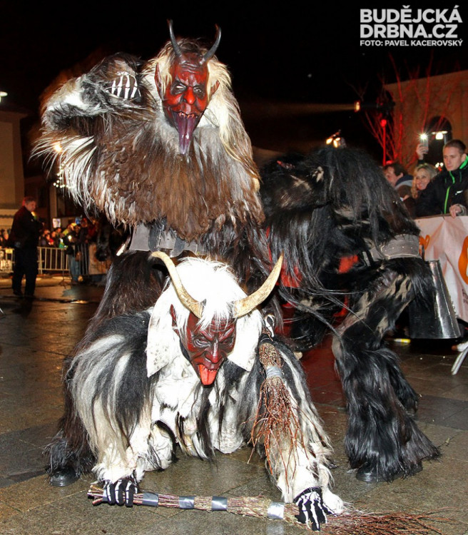 Krampus Show Kaplice 2016