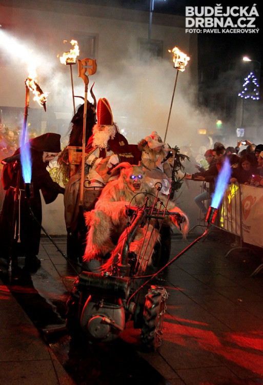 Krampus Show Kaplice 2016