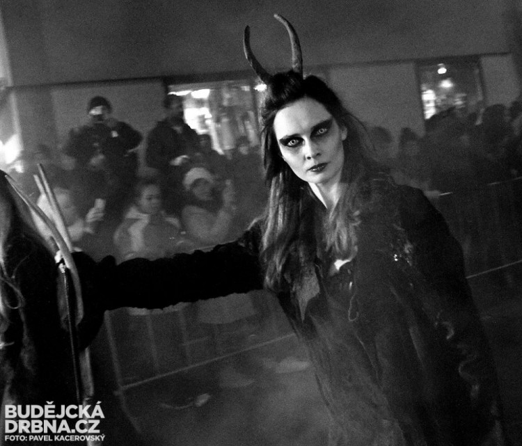 Krampus Show Kaplice 2016