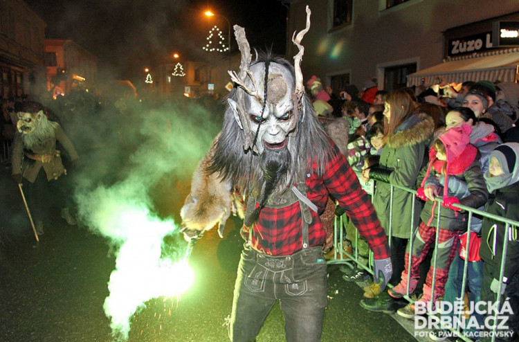 Krampus Show Kaplice 2016
