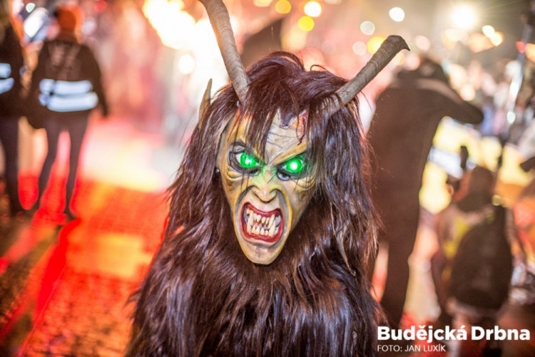 Krampus Show Kaplice 2016