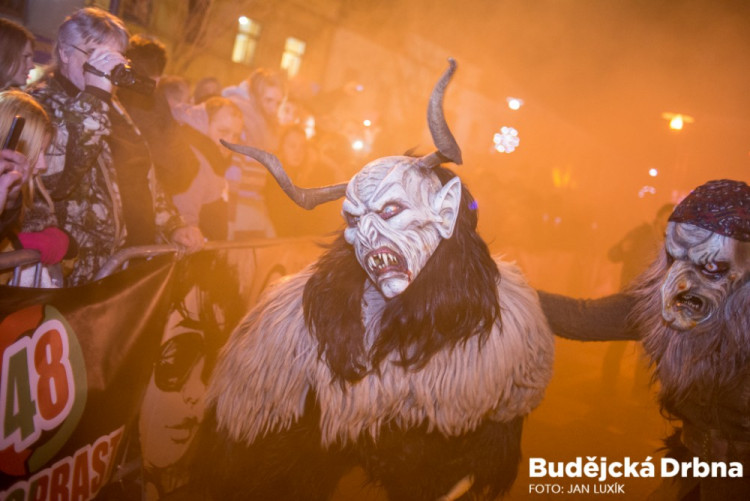 Krampus Show Kaplice 2016
