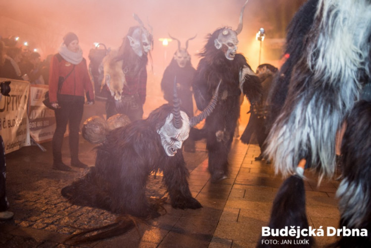 Krampus Show Kaplice 2016