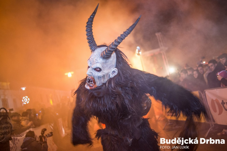 Krampus Show Kaplice 2016