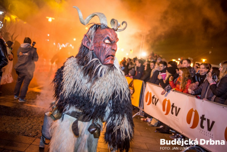 Krampus Show Kaplice 2016