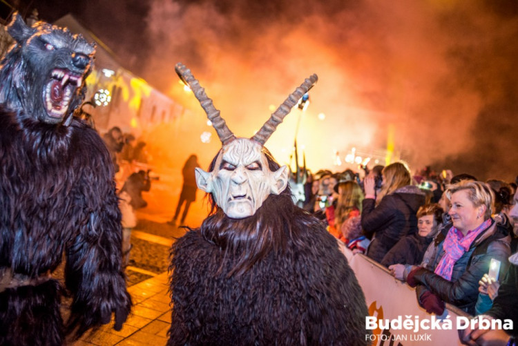 Krampus Show Kaplice 2016