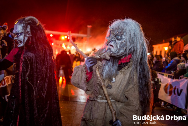 Krampus Show Kaplice 2016