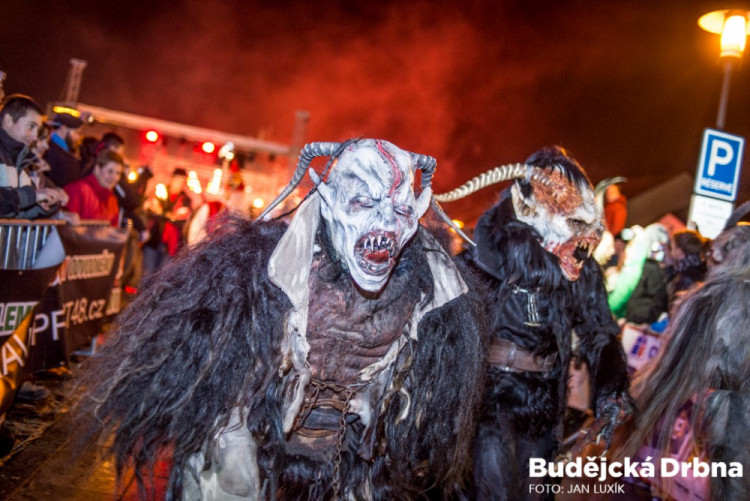 Krampus Show Kaplice 2016