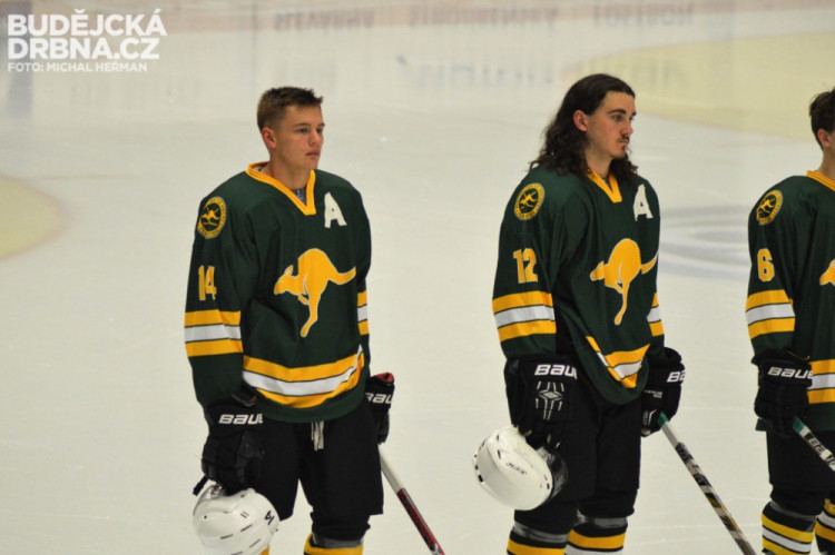 Příprava: HC DDM České Budějovice - Austrálie U20