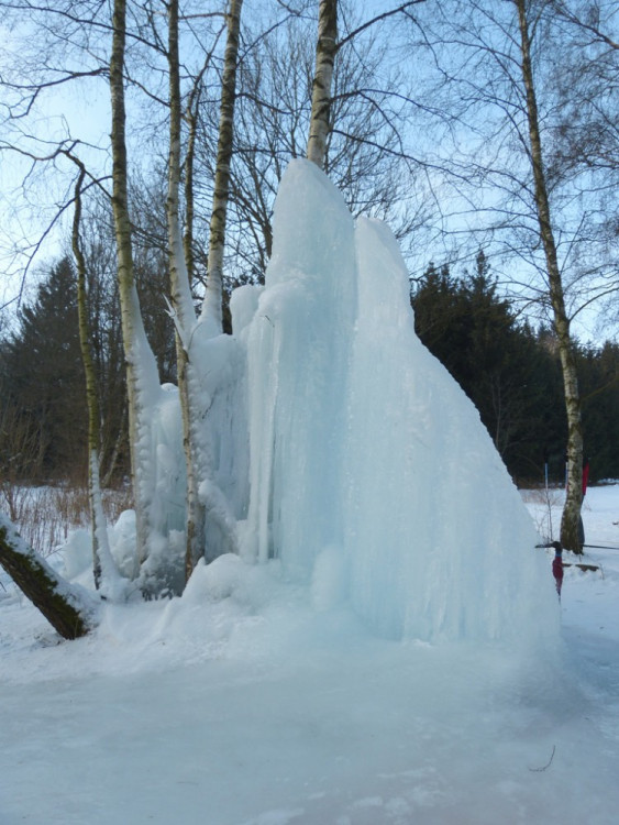 Lovětínský ledopád 2017