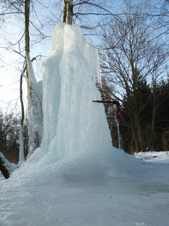 Lovětínský ledopád 2017